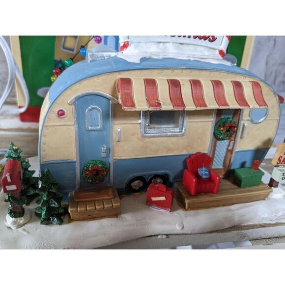 Lemax trailer home house village Xmas building - Picture 2 of 10
